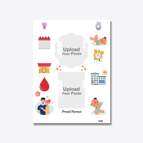 New Born Baby Acrylic Photo